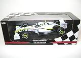 Brawn Mercedes BGP001 (Rubens Barrichello 2009) in White (1:18 scale) Diecast Model Car