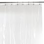 Maytex No More Mildew Shower Curtain Liner, Clear