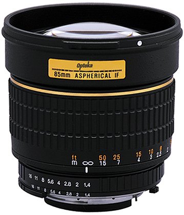 Opteka 85mm f/1.4 Medium Telephoto Portrait Lens for Minolta and Sony Digital SLR Cameras