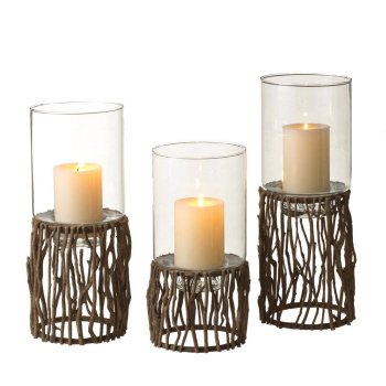 Branch and Twig Pillar Hurricane Set