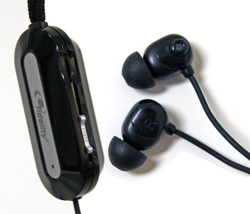 External hard drive:Fidelity Noise Cancelling  Earphones with Titanium Drivers for Portable Media Devices - Black