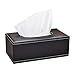 Figella Leather Facial Tissue Box Cover Napkin Holder Case Container for Home Office Living Room Desktop Table Car CFXZJH-1 …