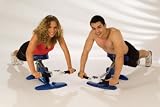 BodyMax Push-Up Muscle trainer With Vibrating-Massage (Blue/White) (22W x 12D x 6H)