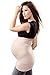 Maternity Built-in Support Belly Band Support Belt for Pregnancy and Postpartum (Small/Medium, Pale Nude)