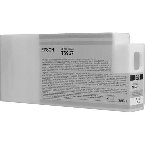 Epson ultrachrome hdr ink cartridge - 350ml light black…
