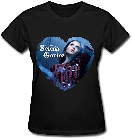 Design We Love Selena Gomez The Revival Tour 2016 T-shirts For Women Black