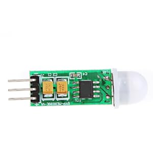 TOMTOP Mini IR Pyroelectric Infrared PIR Motion Human Sensor Detector Module