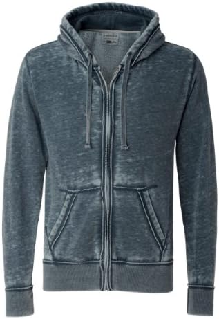 J. America Mens Fleece Sweatshirt 8916 - Vintage Navy - X-Large