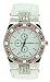 Citron Ladies Stone Set Fashion Watch with White dial and White Strap