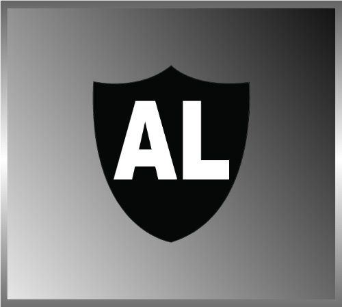 Memory of Al Davis Shield Design Football Vinyl Decal Bumper Sticker 4