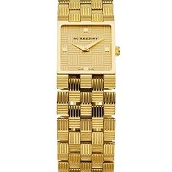Authentic Burberry Signature Collection Plaid Check Square Watch BU4736