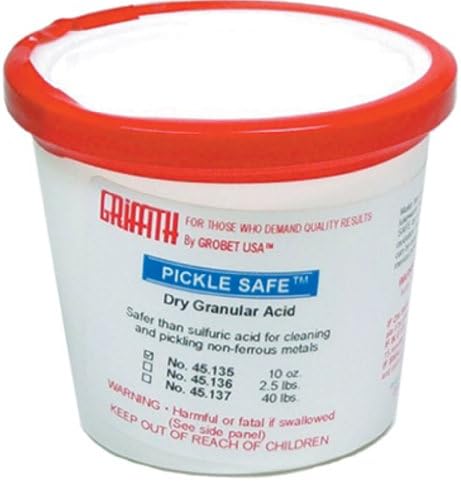 GRIFFITH Pickling Compound Safe 10 OZ.