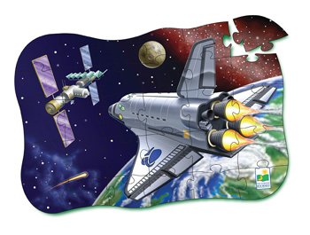 PUZZLE DOUBLES GIANT SPACE SHUTTLE