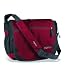 JanSport Elefunk Messenger Bag (Grey Tar/Red Tide)