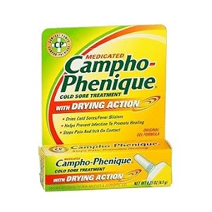 Campho-phenique Cold Sore Treatment with Drying Action .23 oz (6.5 g) by Campho-Phenique