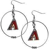 MLB 2 Inch Hoop Earrings