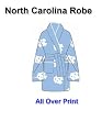 North Carolina - Ladies Robe - All Over Print