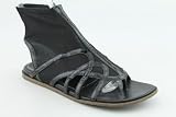 Lisa For Donald J Pliner Gissel Open Toe Shoes Black Womens