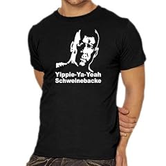 Touchlines Yippie Ya Yeah Bruce Willis T-Shirt