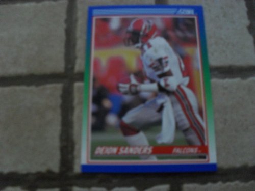 1990 Score Deion Sanders #95 Atlanta Falcons Football Card