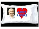 I LOVE LOUIS WALSH PILLOWCASE X FACTOR JUDGE
