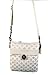 Coach Peyton Op Art White Bone Flax Swing Pack Crossbody Bag 43466