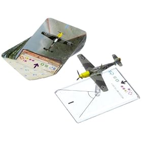 Edge - Wings of War WWII Mini 1 - Messerschmitt Bf109E4 : Galland (129C