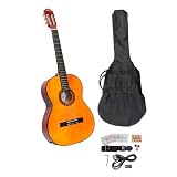 PYLE-PRO PGCKT40 39-Inch Classical Guitar Starter Package With Gig Bag, Strap, Picks, Tuner, and Strings