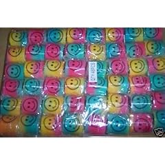 24 Spiralen Smilegesicht ca. 3 cm