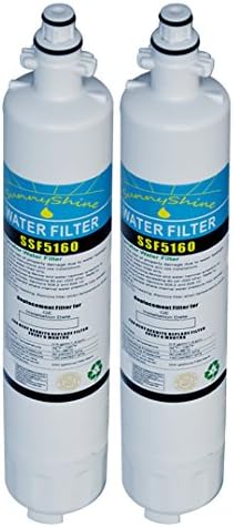 GE RPWF Compatible Refrigerator Water Filter (SSF5160 2 Pack) Not For RPWF