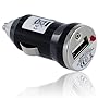 Auto USB Ladeger�t mikro schwarz 0,7 A / f�r 12V &&hellip von Wicked Chili