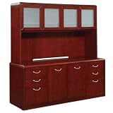 Summit Cope Executive Storage Credenza with Hutch