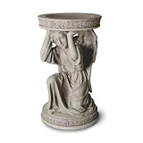 Stone Finish Angel Birdbath by National Geographic by New Creative