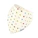 Baby Bandana Bibs By Little Cheeky (set of 4) Pure Cotton-Absorbent-Unisex-Adjustable-with non-metal Snaps