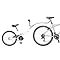 Schwinn Hitch Hiker Bike Trailer - Silver (20")