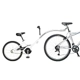 Mongoose Hitchhiker Bike Trailer - Silver (20')