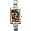 Limited Edition Violano Italian Charm Rectangle Watch Bear Party
