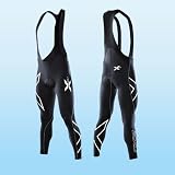 2XU ツー・タイムズ・ユー コンプレッション サイクル ビブ ロング ブラック MC1644b メンズの画像