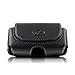 Premium Horizontal Leather Pouch Case with Belt Clip for Pantech Ease P2020 P-2020