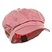 SS/Sophia Cotton Elastic Newsboy Cap-Pink