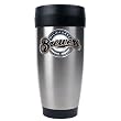 Milwaukee Brewers MLB Stainless Steel Travel Tumbler -Primary Logo by Great American Products