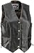River Road Vintage Ladies Leather Motorcycle Vest Small