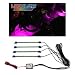 4pc. Pink LED Interior Underdash Lighting Kit