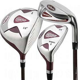 Wilson Womens ProStaff Hybrid Woods/Irons Set - Standard