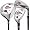 Wilson Pro Staff G6004 Complete Set (Women's, Right-Handed)