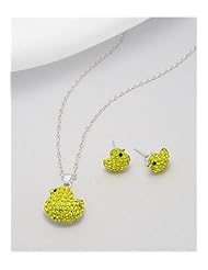 Duck Jewelry set Earrings In 92.5 Sterling Silver