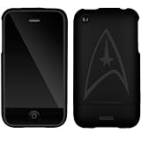 Star Trek Command Insignia on Premium Coveroo iPhone Case 3G 3GS (Black)
