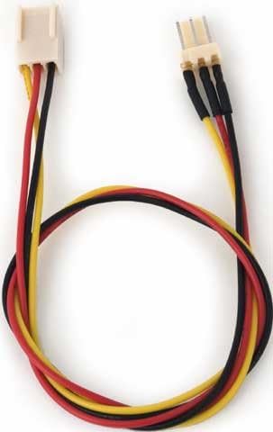 CityNetCC-3PF-EXT 12'' 3-Pin Power Extention Cable (fan power)