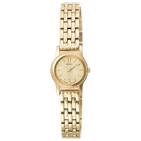 Seiko Women's Dress Gold-Tone Watch #SXGM06