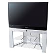 42" DLP Stand In Silver Finish By Ameriwood Furniture